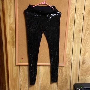Bebe sequins leggings